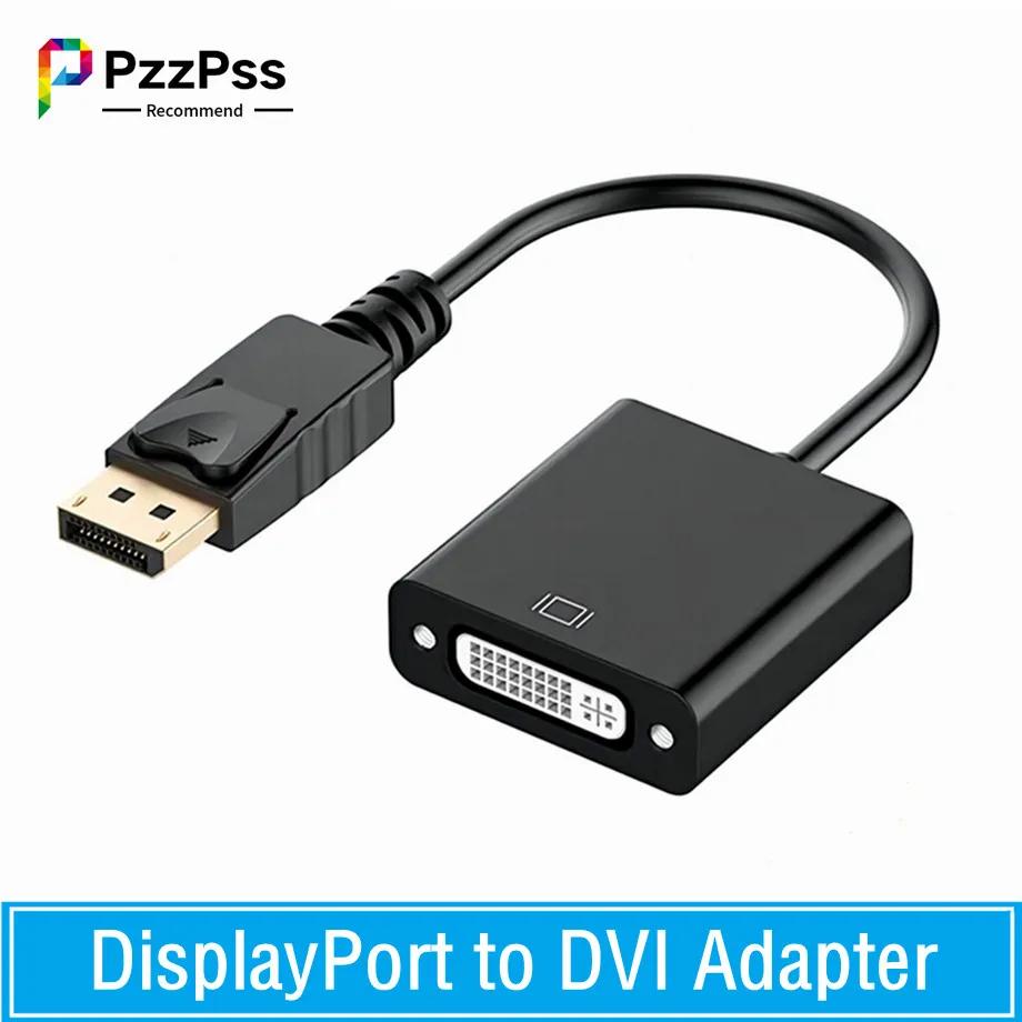 DisplayPort-DVI ̺  ÷ Ʈ DP-DVI ȯ HD 1080p - PC Ʈ HDTV  